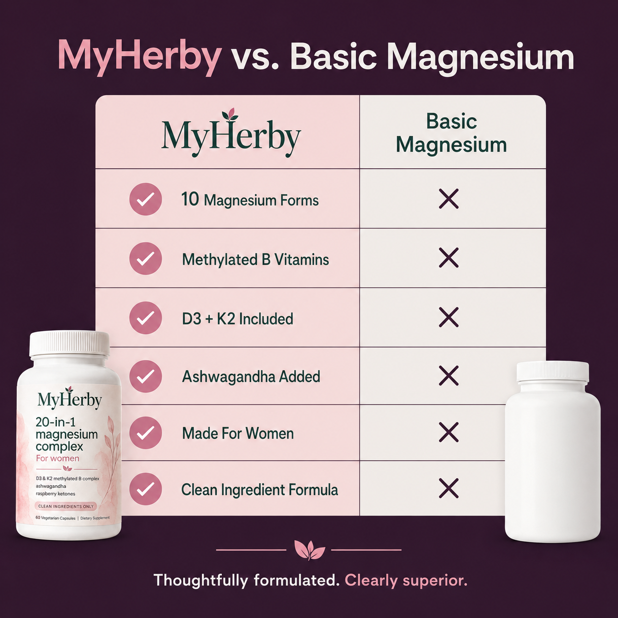 MyHerby · 20-in-1 Magnesium Complex for Women