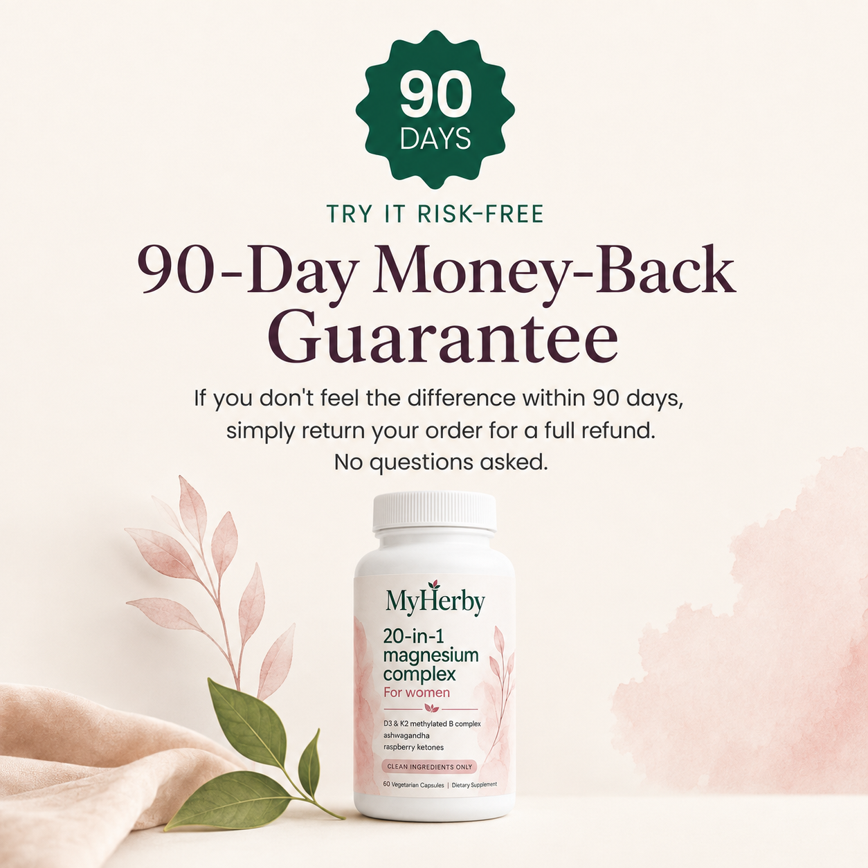 MyHerby · 20-in-1 Magnesium Complex for Women