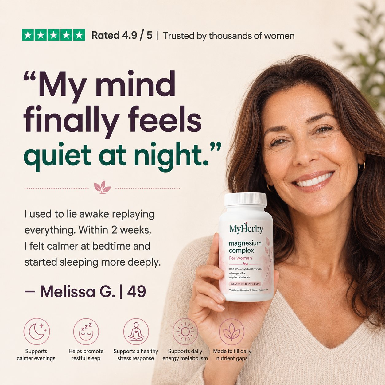 MyHerby · 20-in-1 Magnesium Complex for Women