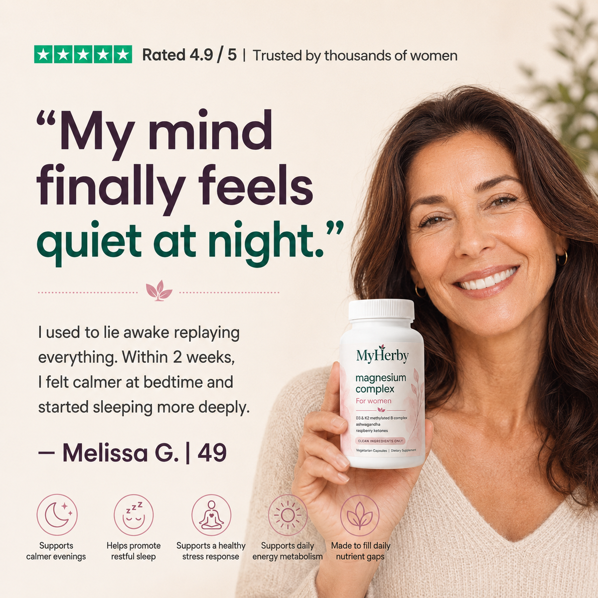 MyHerby · 20-in-1 Magnesium Complex for Women