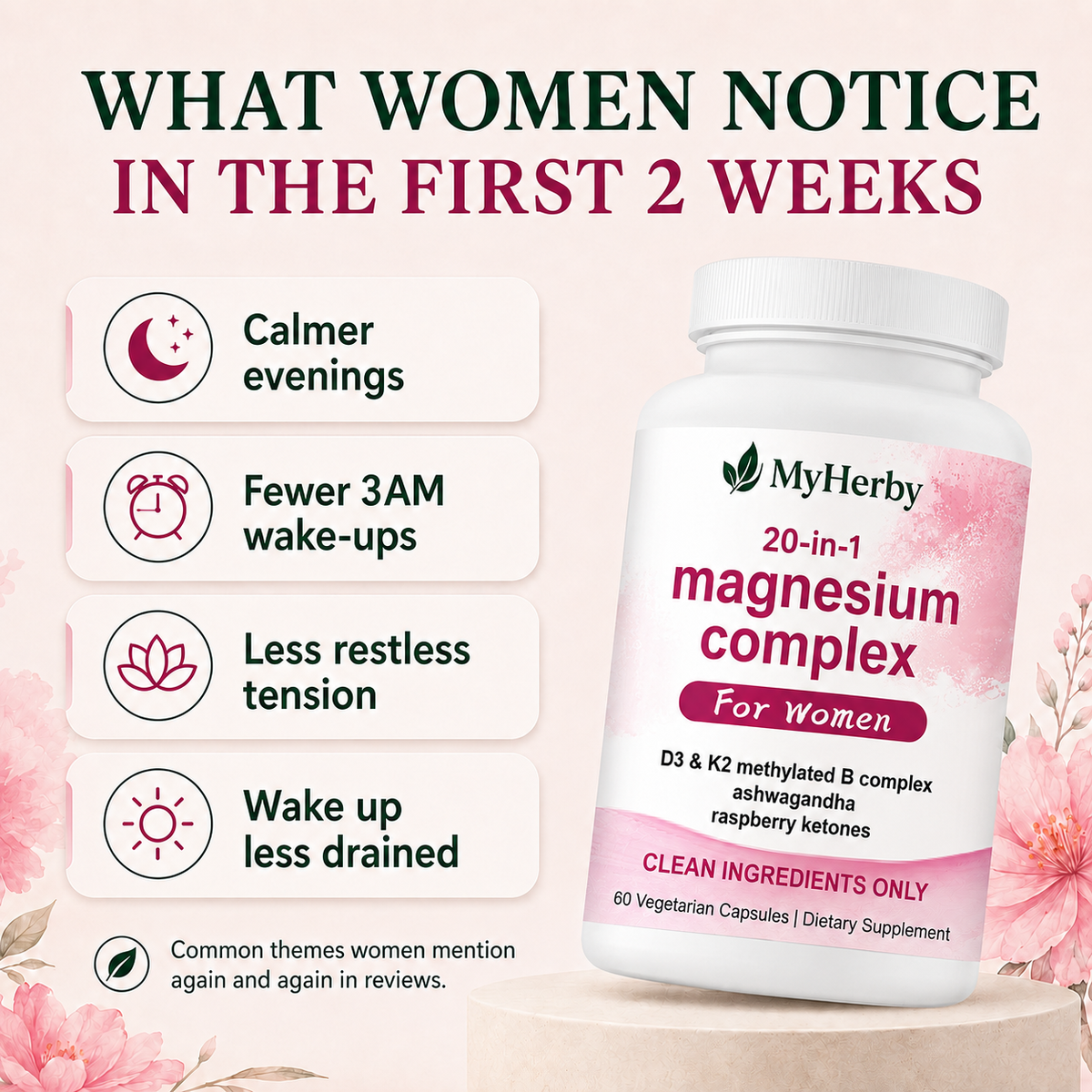 MyHerby · 20-in-1 Magnesium Complex for Women