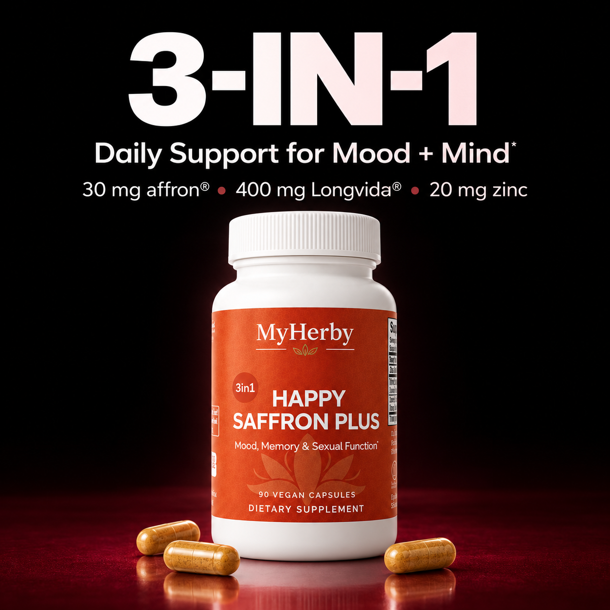 MyHerby Happy Saffron - Feel Like Yourself Again—And Make Everyday Life Feel Doable