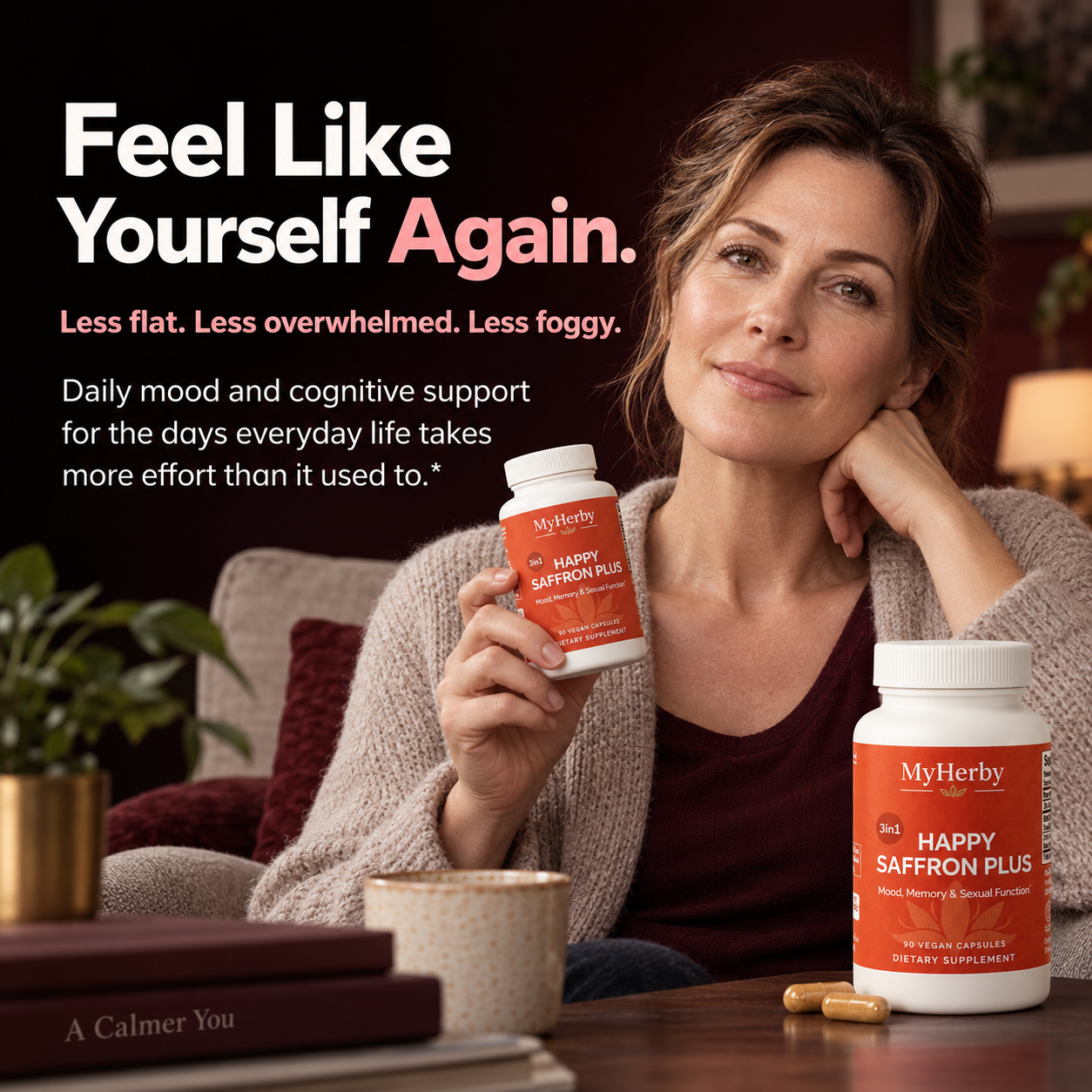 MyHerby Happy Saffron - Feel Like Yourself Again—And Make Everyday Life Feel Doable