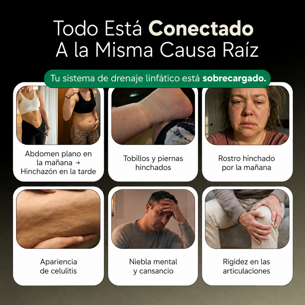 Nueva Fórmula de Máxima Potencia — Cápsulas de Drenaje Linfático